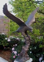 bronzen beeld/ ADELAAR / brons / tuinbeeld / vogel/roofvogel, Dierenbeeld, Nieuw, Info@huisentuindecoratiemarie.nl, Huis en tuin decoratie marie