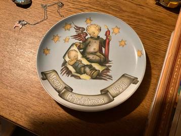 Hümmel bordje kerst 1990 beschikbaar voor biedingen