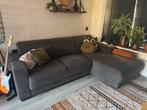Gebruikte bank, Huis en Inrichting, Ophalen of Verzenden, Gebruikt, Driepersoons, Hoekbank