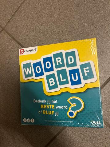 NIEUW Denksport Woordbluf beschikbaar voor biedingen