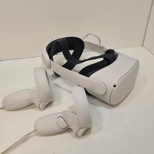 Oculus Meta Quest 2 128GB incl. Elite Strap Battery Pack, Spelcomputers en Games, Virtual Reality, Zo goed als nieuw
