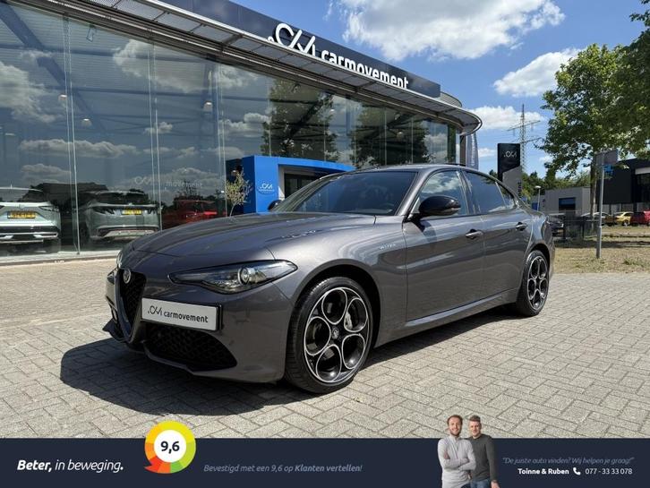 Alfa romeo Giulia 2.0 T Q4 Veloce AWD 280PK | Panoramadak |, Auto's, Alfa Romeo, Bedrijf, Giulia, ABS, Achteruitrijcamera, Adaptieve lichten