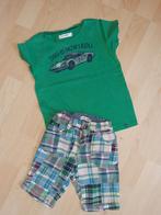 Super leuke set van Noppies korte broek en shirt maat 98, Ophalen of Verzenden, Gebruikt, Noppies, Jongen
