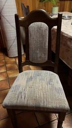 Stoelen, Huis en Inrichting, Stoelen, Gebruikt, Bruin, Ophalen of Verzenden, Vier