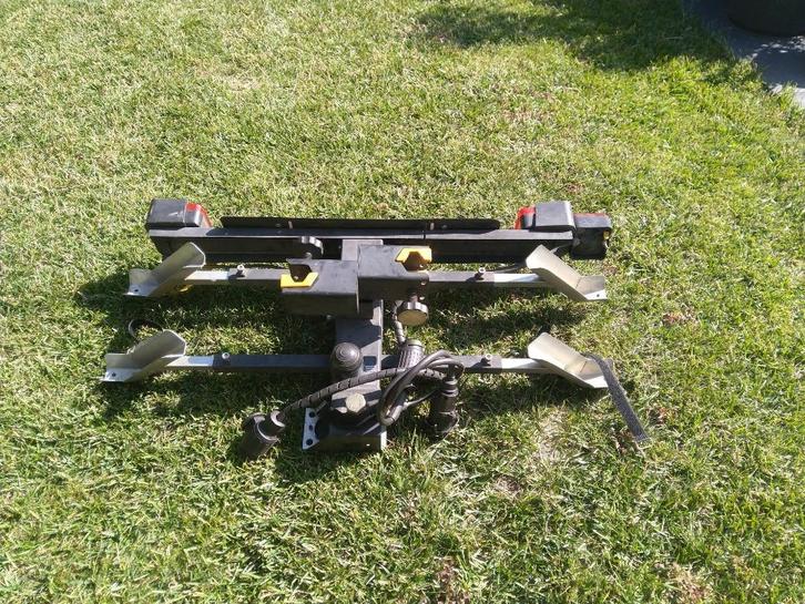 fietsdragerfietsdrager voor twee grote fietsen, Auto diversen, Fietsendragers, Gebruikt, Trekhaakdrager, 2 fietsen, Ophalen