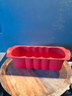 Tupperware Silicone Cakevorm - Zo Goed Als Nieuw!, Ophalen of Verzenden, Zo goed als nieuw, Rood, Bak of Kom