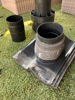Complete Dakdoorvoer Set, Ophalen, Afvoer, Gebruikt, Pvc