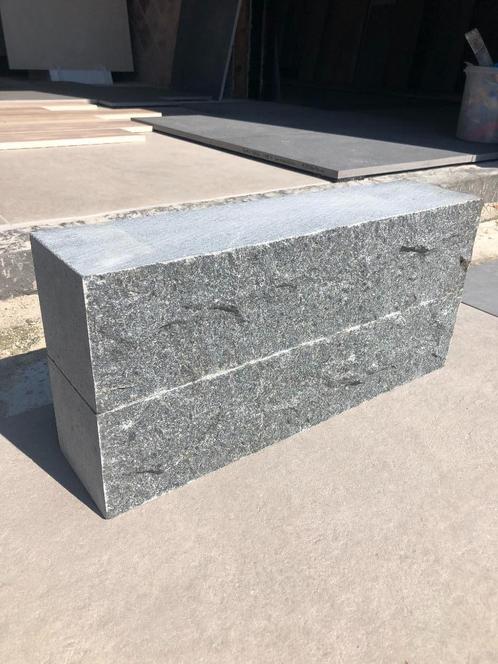 stapelblokken borderblok 12x12x50 10x10x40 kleurvast graniet, Tuin en Terras, Bielzen en Borders, Nieuw, Natuursteen, Minder dan 25 cm