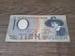 Heel mooi biljet 10 gulden Staalmeester, 1943, Postzegels en Munten, Bankbiljetten | Nederland, Ophalen of Verzenden, 10 gulden