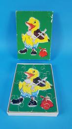 Vintage legpuzzel Tom-Tas Kinderpuzzel 4 Eend met viool. K13, Tweedehands verkoop, Tweedehands verkoop, Gebruikt, Geen@idee.nl