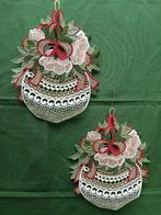 Kanten raamhangers kerst 2 stuks, Ophalen of Verzenden, Nieuw