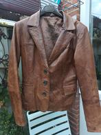 Transmission Leren Jasje Maat M, Kleding | Dames, Maat 38/40 (M), Bruin, Transmission, Ophalen of Verzenden