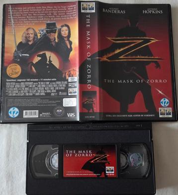 The Mask Of Zorro VHS Actie beschikbaar voor biedingen