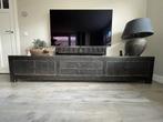 TV-meubel Epernay, donker, 260x50x50, Ophalen, Zo goed als nieuw, 200 cm of meer, Minder dan 100 cm
