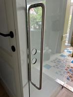 Grote glazen deur met Dorma vloerrpot 218,5 x 99cm, Doe-het-zelf en Verbouw, Deuren en Horren, Ophalen, Gebruikt, 80 tot 100 cm
