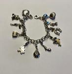 Zilveren bedelarmband van Ti Sento, Gebruikt, Ophalen of Verzenden, Met bedels of kralen, Zilver