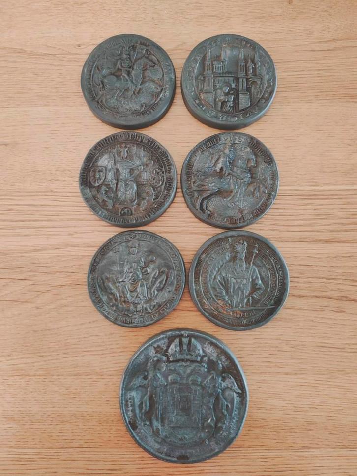 " 7 Vintage zegels ", Postzegels en Munten, Munten | Europa | Euromunten, 2 euro, Ophalen of Verzenden