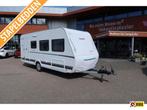 Dethleffs C'Joy 480 QLK ZGAN EN MET VOORTENT, Caravans en Kamperen, Caravans, Schokbreker, Tot en met 6, Overige, Dethleffs