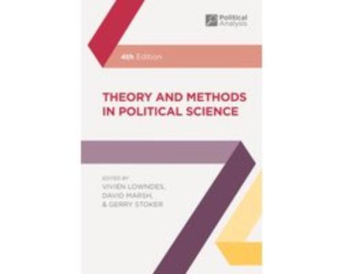 Theory and Methods in Political Science 9781137603517, Boeken, Studieboeken en Cursussen, Zo goed als nieuw, HBO, Beta, Verzenden