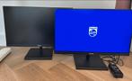 2x Philips 24" QHD IPS Monitor 245E1S - Goede Staat!, Computers en Software, Monitoren, Philips, IPS, 61 t/m 100 Hz, Quad HD (2K)