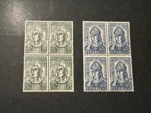 1939 Willibrordus blokken NVPH nr 323-324 ong/PF, Postzegels en Munten, Postzegels | Nederland, T/m 1940, Verzenden