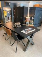 Industriële eettafel/bureau, Ophalen of Verzenden, Zo goed als nieuw