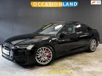 Audi A6 Limousine 50 TFSI e quattro S edition 3x SLINE|PANO|, Gebruikt, 4 cilinders, Leder en Stof, Zwart
