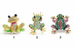 Kikker broche carnaval, Overige kleuren, Nieuw, Ophalen of Verzenden, Goud