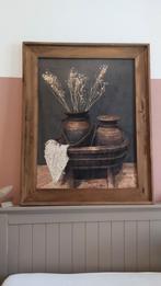 Schilderij op print doek - Stilleven met vazen, Ophalen