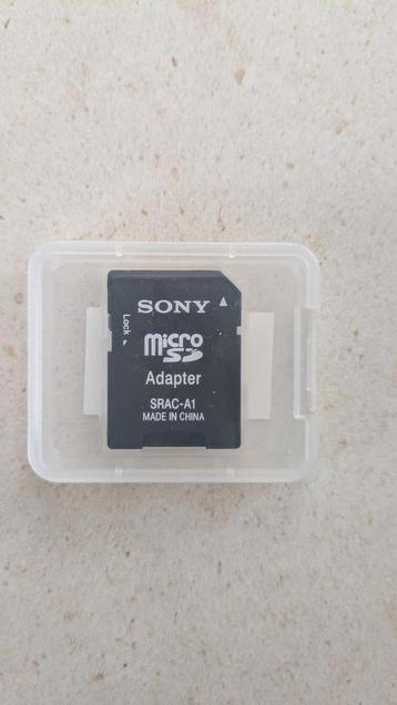 Sony Micro SD adapter  beschikbaar voor biedingen