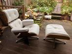 Lounge Chair Design wit, Huis en Inrichting, Fauteuils, Ophalen, Gebruikt