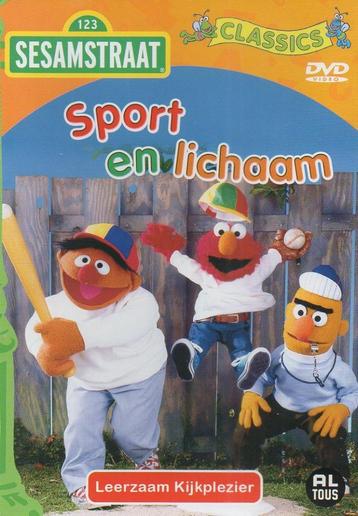DVD Sesamstraat - Sport En Lichaam NIEUW