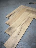 500m2 visgraat 12x60 extra rustiek kant en klaar €32,5 pm2, Parket, Nieuw, Minder dan 50 cm, Ophalen of Verzenden