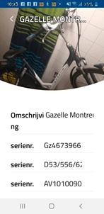 Gazzele damesfiets, Ophalen, Gebruikt, Versnellingen, 50 tot 53 cm