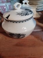 Jampotje landschap societe ceramique Maastricht, Antiek en Kunst, Ophalen of Verzenden