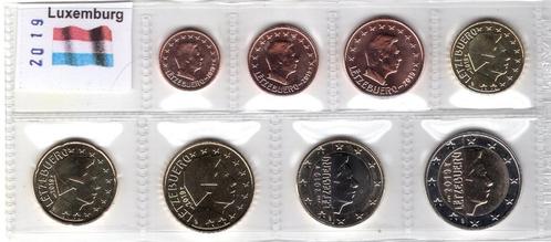 UNC set Luxemburg 2019 - 1 cent t/m 2 euro - MMT Servaasbrug, Postzegels en Munten, Munten | Europa | Euromunten, Setje, Overige waardes