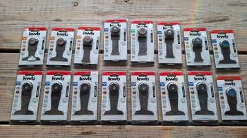 16x KWB Starlock Multitool zaagjes zaagbladen zagen. Nieuw! beschikbaar voor biedingen