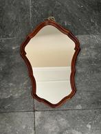 Prachtige vintage houten spiegel, Antiek en Kunst, Ophalen