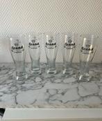 Brand Bier Glazen - Set van 5, Huis en Inrichting, Keuken | Servies, Glas of Glazen, Verzenden, Overige stijlen, Glas