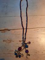Lange paars, lavendel blauwe ketting, Ophalen of Verzenden, Gebruikt, Paars, Overige materialen