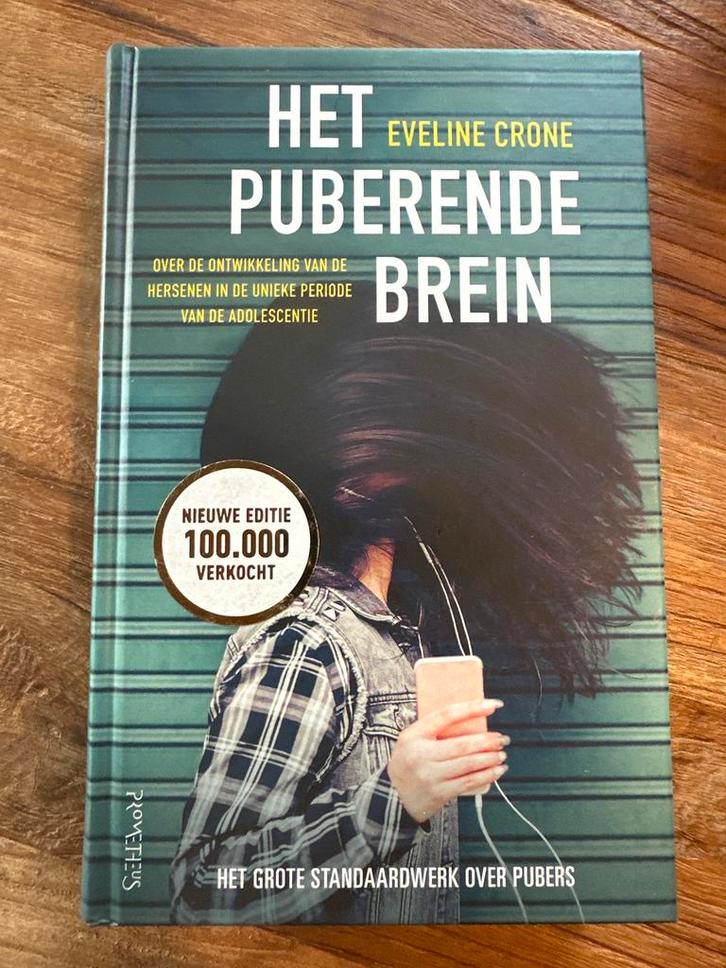 Het Puberende Brein - Eveline Crone, Boeken, Psychologie, Zo goed als nieuw, Ontwikkelingspsychologie, Ophalen of Verzenden