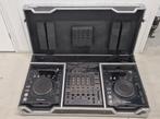 Pioneer DJ-Set - DJM-600 + 2x CDJ-1000 MK2 + Flightcase, Ophalen of Verzenden, Gebruikt, Pioneer