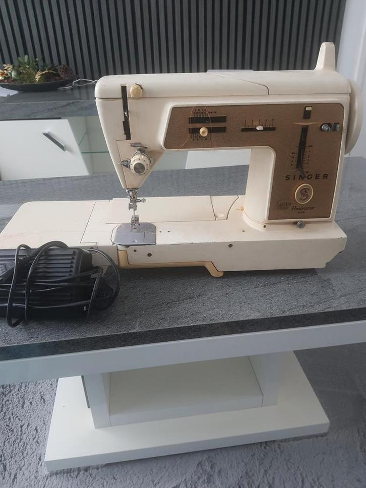 Vintage Singer Naaimachine - Klassieker!, Hobby en Vrije tijd, Naaimachines en Toebehoren, Gebruikt, Naaimachine, Singer, Ophalen of Verzenden