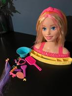 Barbie Kaphoofd met Accessoires, Ophalen of Verzenden, Gebruikt, Barbie