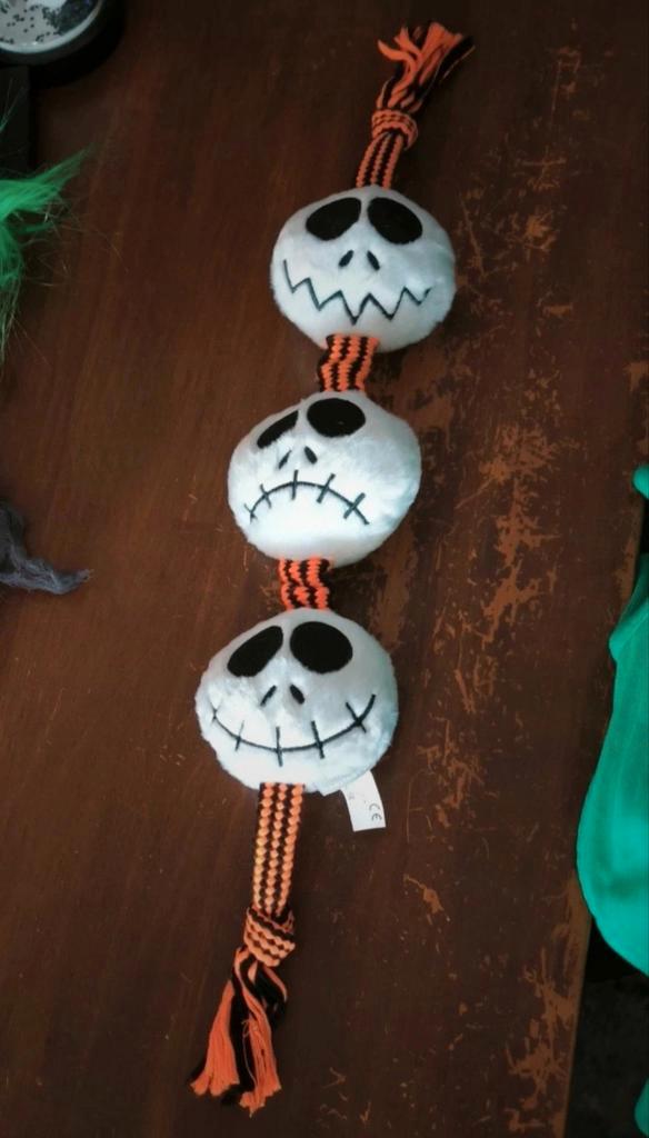 Beeztees - Hondenspeelgoed - Nightmare Before Christmas, Dieren en Toebehoren, Hondenspeelgoed, Zo goed als nieuw, Touwen, Ophalen of Verzenden