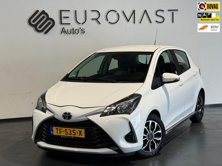 Toyota Yaris 1.0 VVT-i Comfort Carplay Airco 5d Nieuwe Apk, Auto's, Toyota, Bedrijf, Te koop, Yaris, ABS, Airbags, Airconditioning