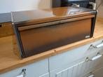 Brabantia Broodtrommel - Vintage bruin, Ophalen of Verzenden, Gebruikt