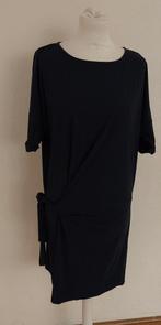 Prachtige donkerblauwe jurk van Moscow maat L, travelstof, Moscow, Ophalen of Verzenden, Zo goed als nieuw, Blauw