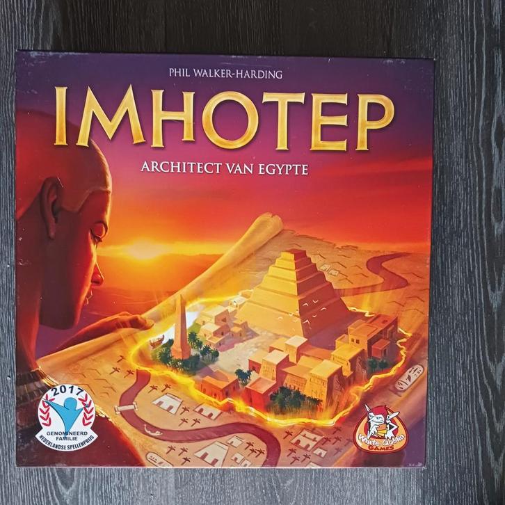 Nr 74) Imhotep., Hobby en Vrije tijd, Gezelschapsspellen | Bordspellen, Zo goed als nieuw, Ophalen of Verzenden