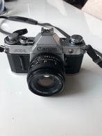 Canon AE-1 met Canon Lens FD50 mm 1:1.8, Audio, Tv en Foto, Fotocamera's Analoog, Ophalen of Verzenden, Zo goed als nieuw, Spiegelreflex